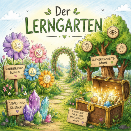 Ab in den Lerngarten – dort, wo Konzentration blüht und Wissen Wurzeln schlägt